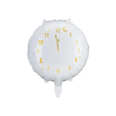 Palloncino in foil per Capodanno - Orologio