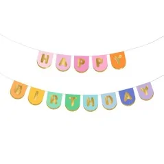 Banner "Buon Compleanno" mix di colori