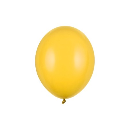 Латексов Балон Пастел, Медено Жълто 30см