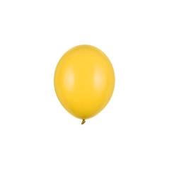 Латексови Балони Пастел, Медено Жълто 12см