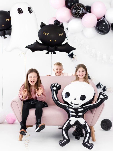 Фолиев Балон Черен Прилеп - Party Design