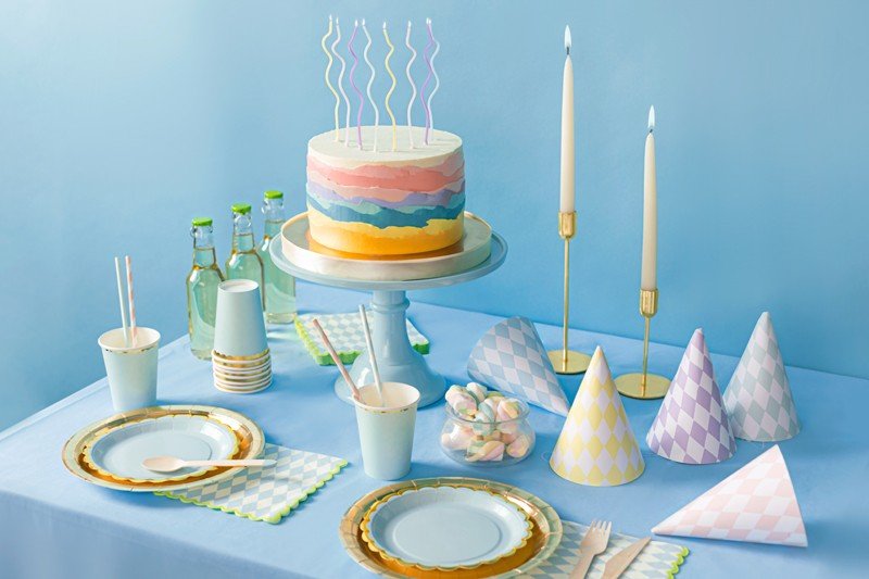 Спираловидни Свещички за Рожден Ден - Party Design