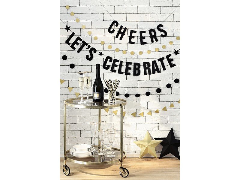 Парти Сламки в Черно и Бяло - Party Design
