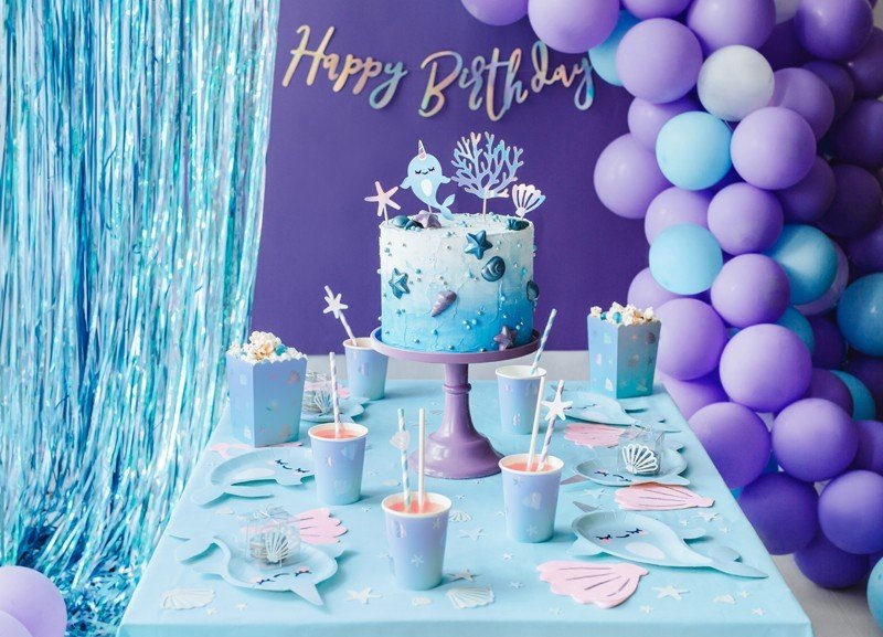 Парти Сламки на Райета, Лилави - Party Design