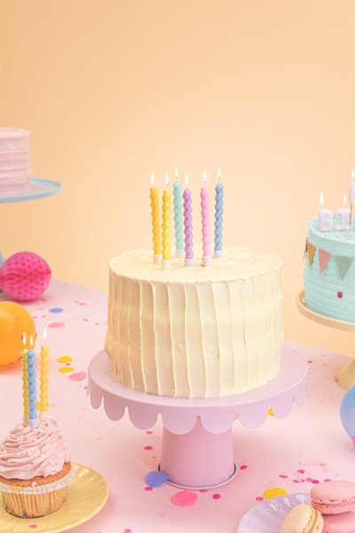 Спирални свещички за рожден ден - Party Design
