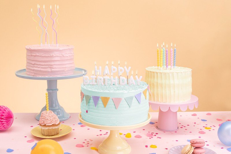 Спирални свещички за рожден ден - Party Design