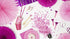 Ленти за Декорация, Pink, 3.8м. - (1 пакет / 18 бр.) - Party Design