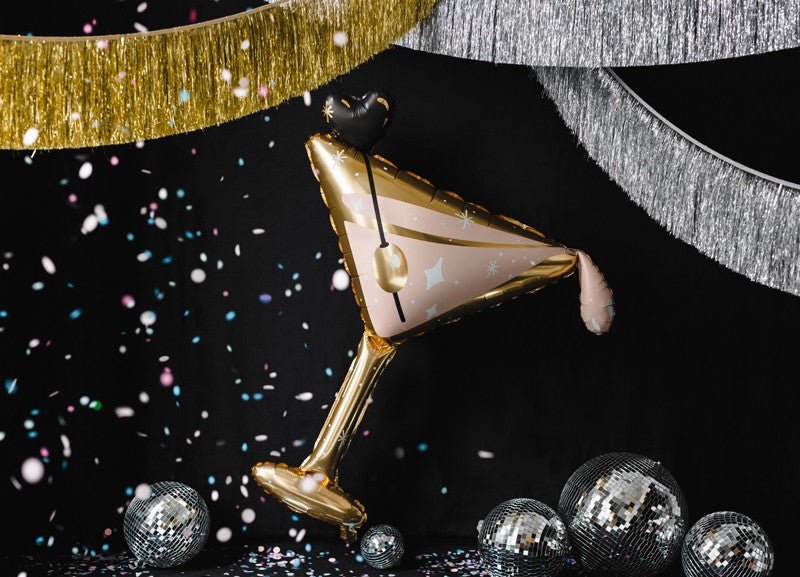 Златен Гирлянд с Ресни - Party Design