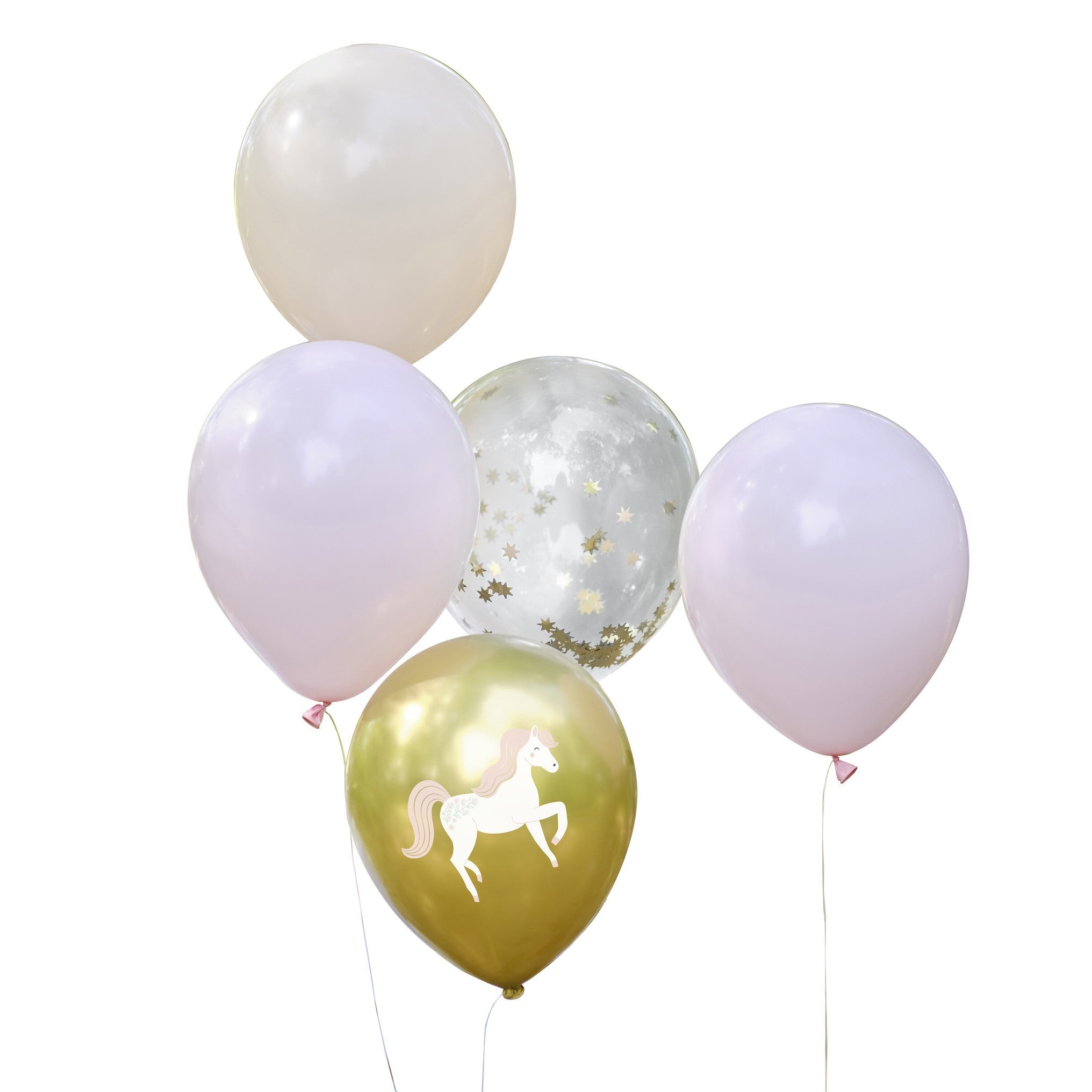 Букет от Балони - Принцеса (1 Пакет/5 Бр.) - Party Design
