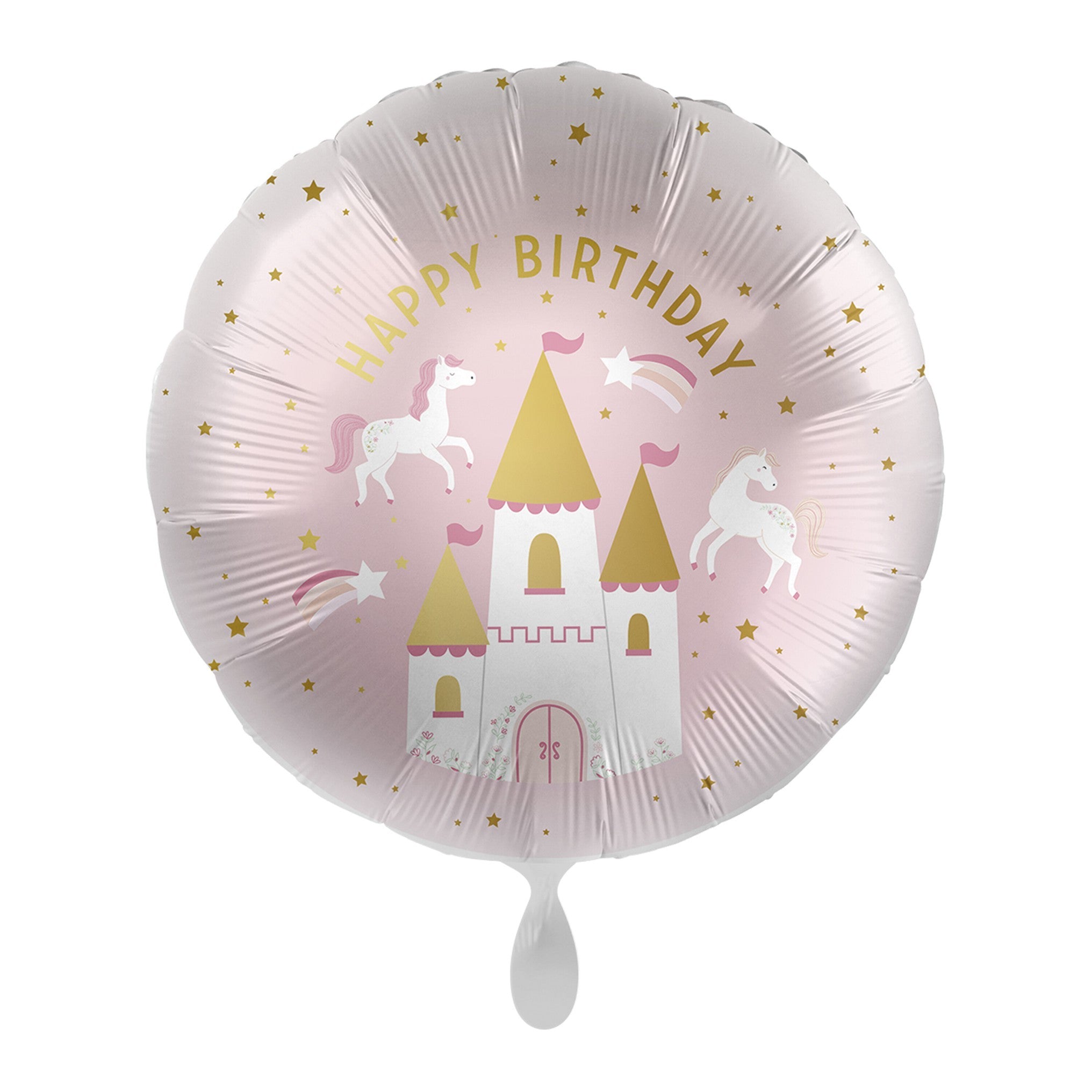 Фолиев Балон "Happy Birthday" за Принцеси - Party Design