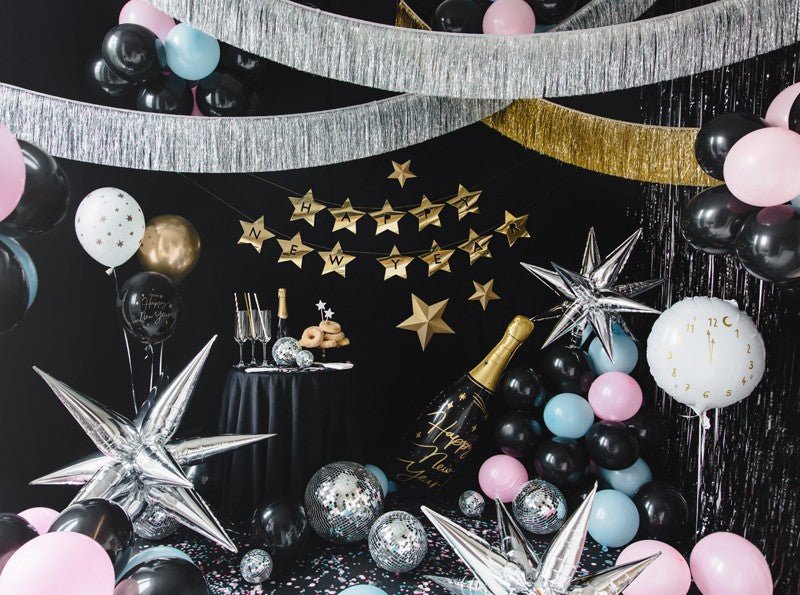 Фолиев Балон "Шампанско Happy New Year" - Party Design