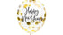 Балони с Конфети и Надпис "Happy New Year" (1Пакет/3 Бр.) - Party Design