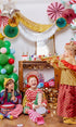 Гирлянд с Ресни, Сребрист - Party Design