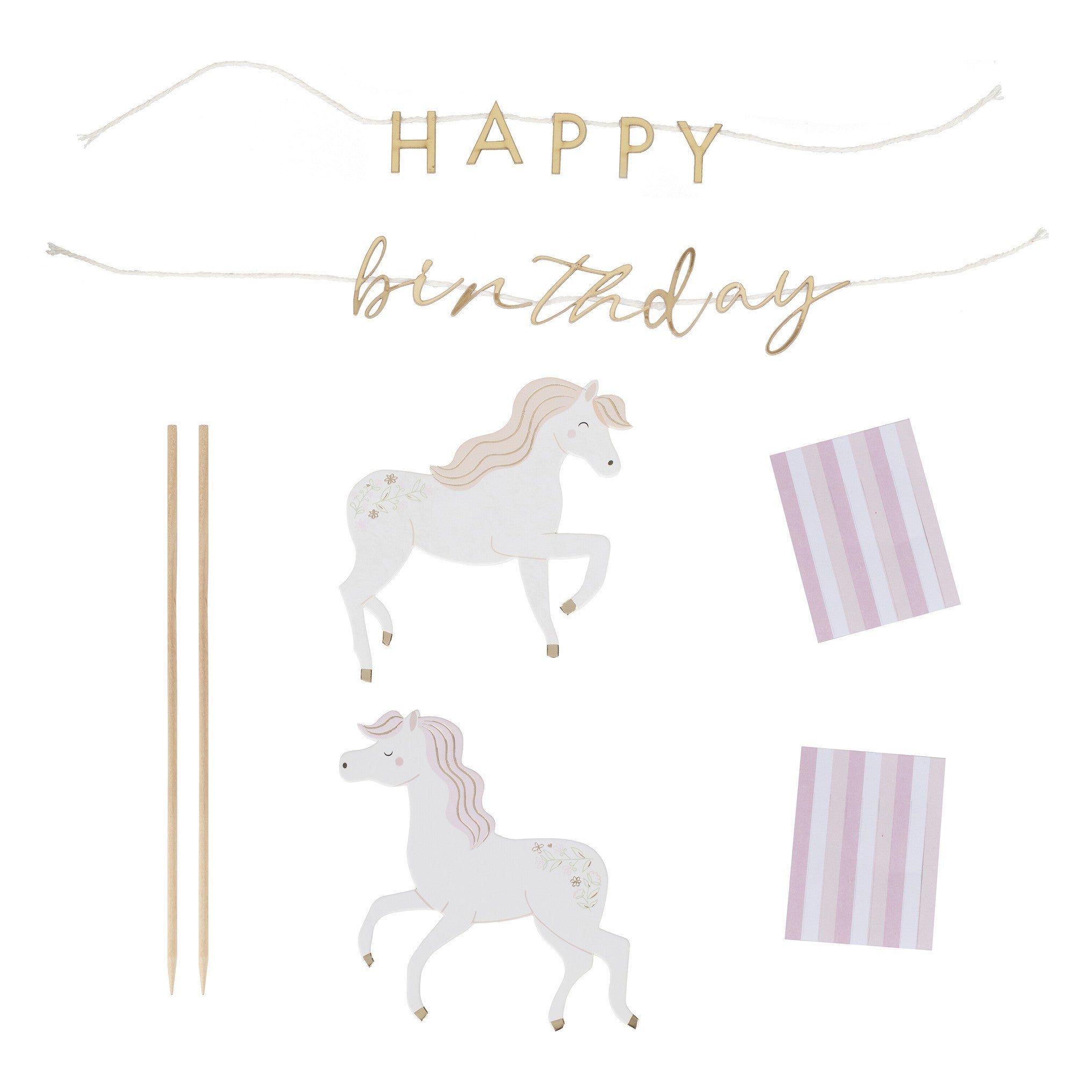 Декорация за Торта "Happy Birthday" с Кончета - Party Design