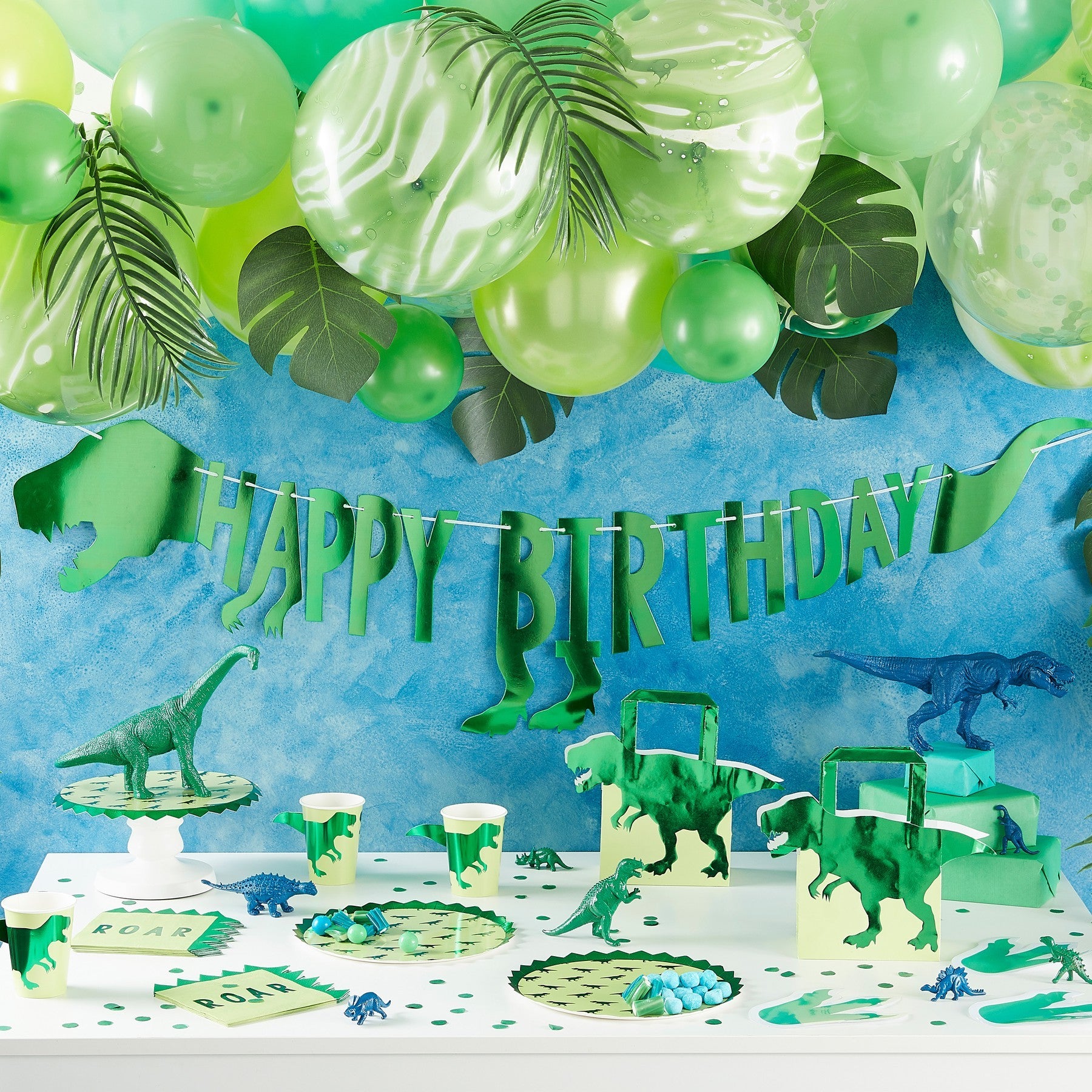 Стикери за Под "Стъпките на Динозавър", 18x13 см - Party Design