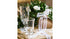 Шифонова лента със сатенени ръбове, бяла, 25 мм/25 м - Party Design