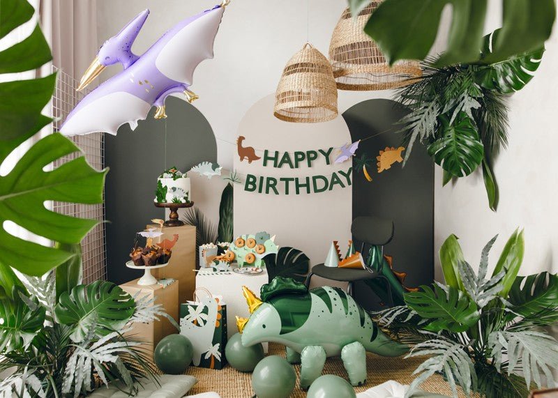Стена за Лакомства "Трицератопс", 38x23 см - Party Design