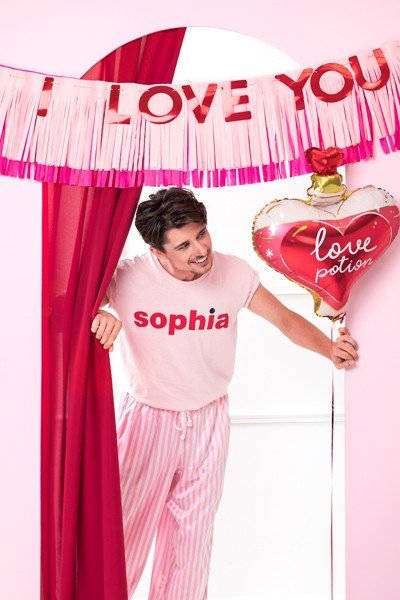 Гирлянд с Наддпис "I Love You", 150x30см - Party Design