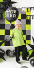 Фолиев Балон "Gamer Over", 45 см, Черен - Party Design