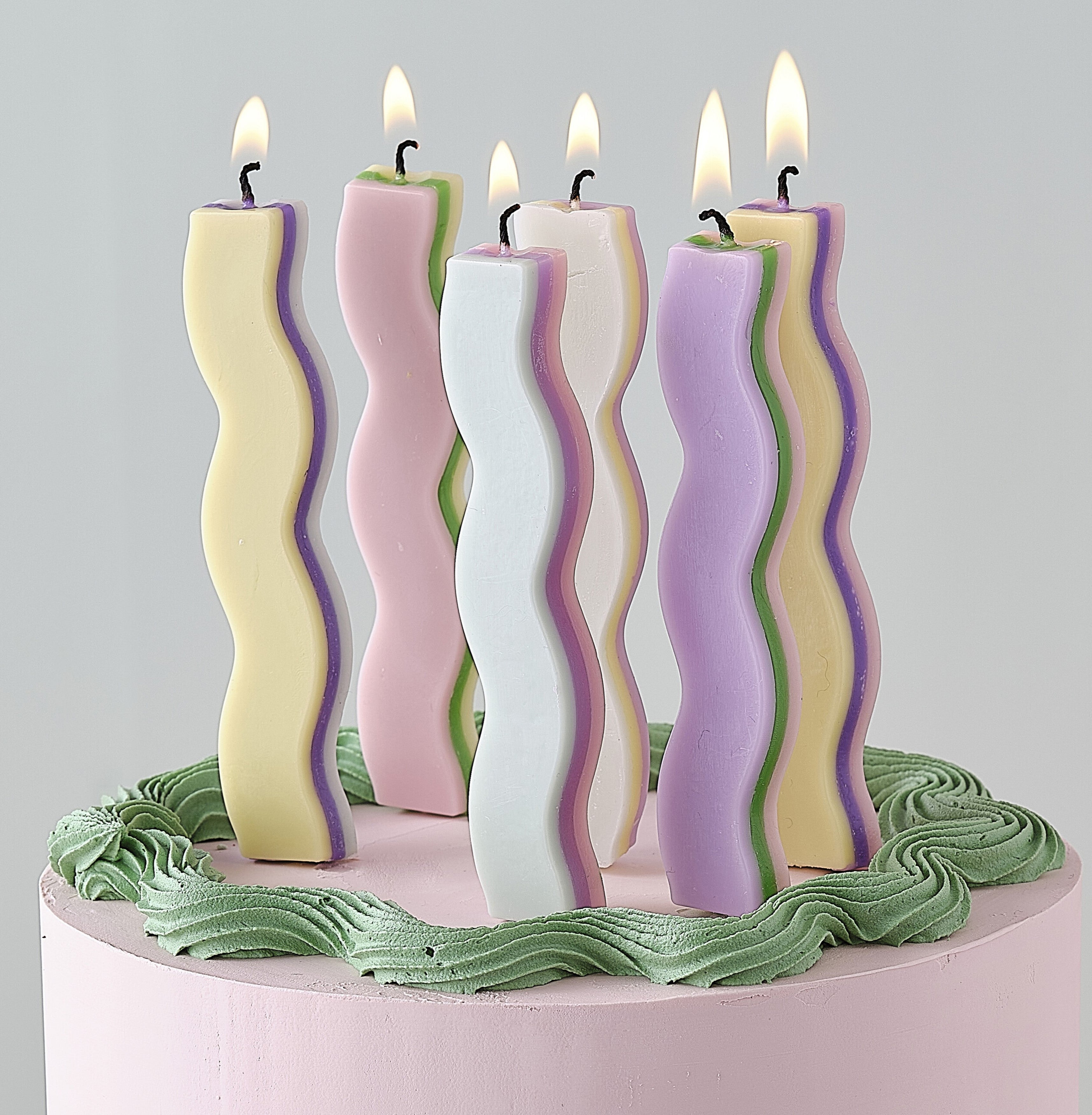 Забавни Свещи за Рожден Ден на Вълнички - Party Design