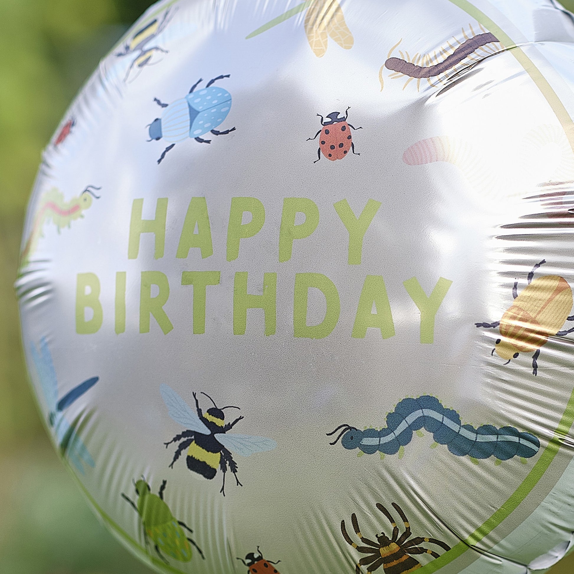 Фолиев Балон "Happy Birthday" с Буболечки - Party Design