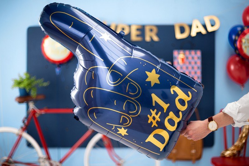 Фолиев Балон - N1 Dad, 46 x 86.5 см - Party Design