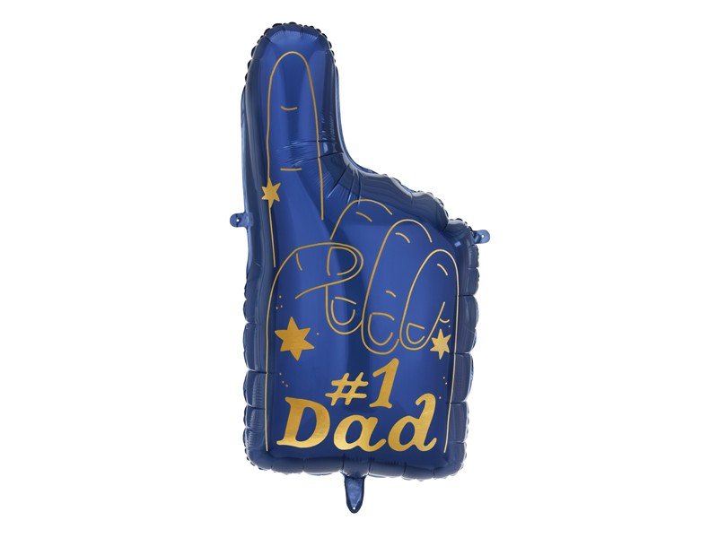 Фолиев Балон - N1 Dad, 46 x 86.5 см - Party Design