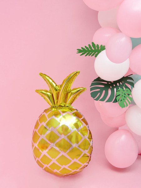 Фолиев Балон - Ананас, 38x63см - Party Design