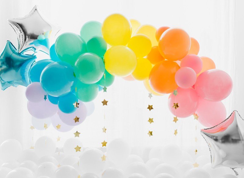 Латексови Балони Пастел, Розова Пудра, 30см - Party Design