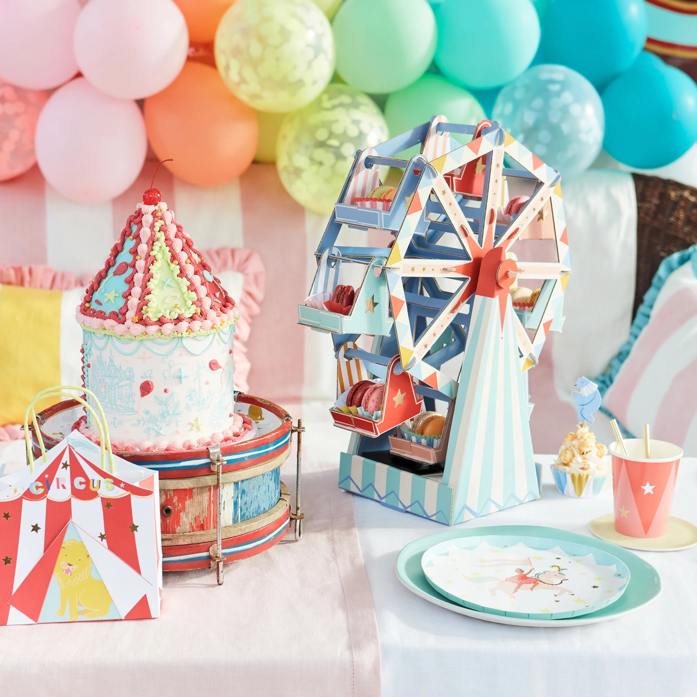 Парти Салфетки - Цирк - Party Design