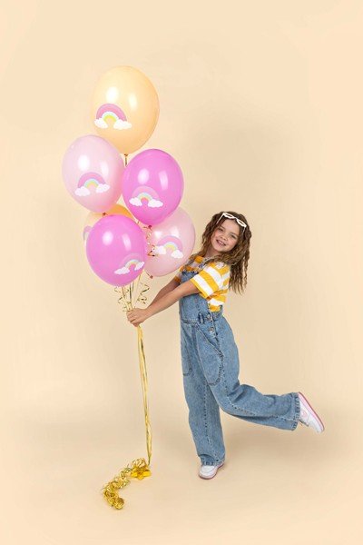 Комплект Латексови Балони - Дъга (1 Пакет / 6 Бр.) - Party Design