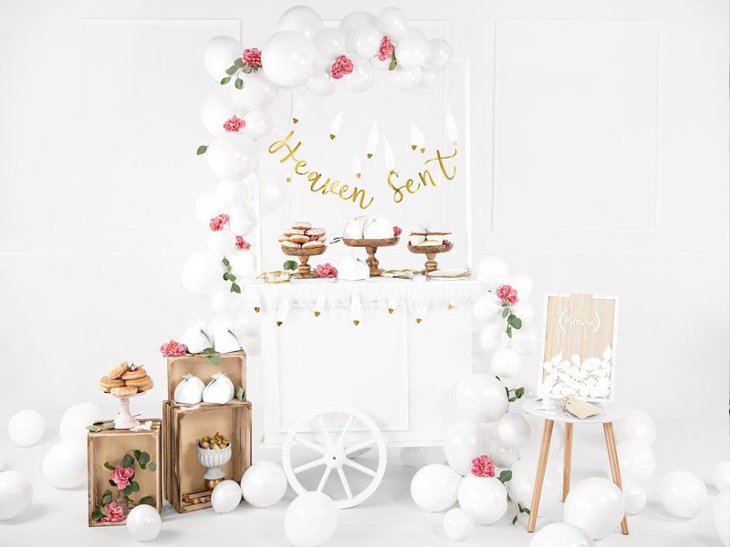 Декоративни Пера, Бели, 3 Гр. - Party Design