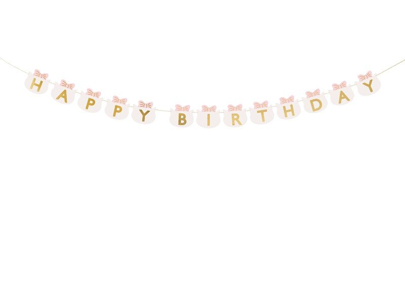Банер "Happy Birthday" - Котета - Party Design