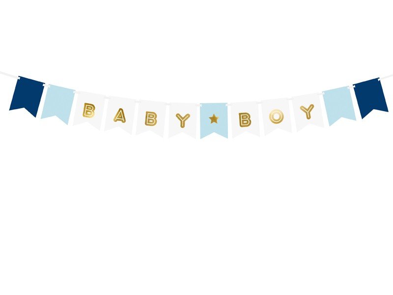 Банер "Baby Boy" в Синьо - Party Design
