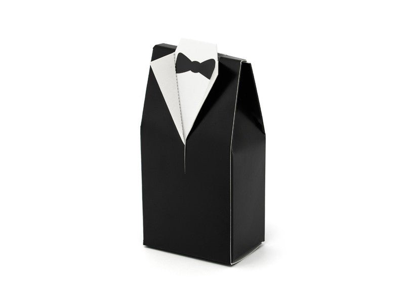 Кутии "Смокинг" , Черно и Бяло - Party Design