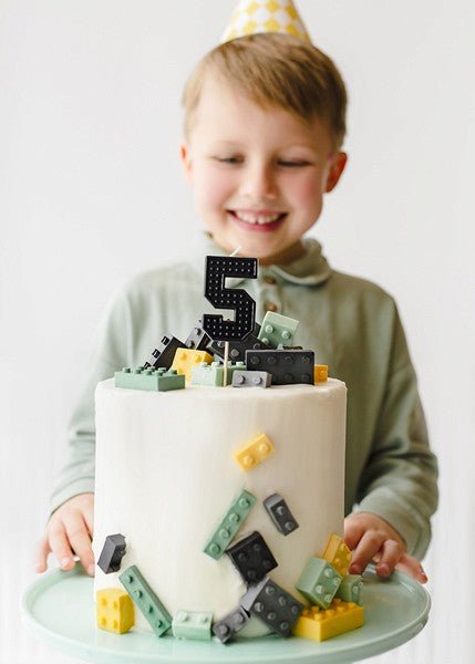 Разноцветни Свещи Lego - Party Design