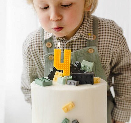 Разноцветни Свещи Lego - Party Design