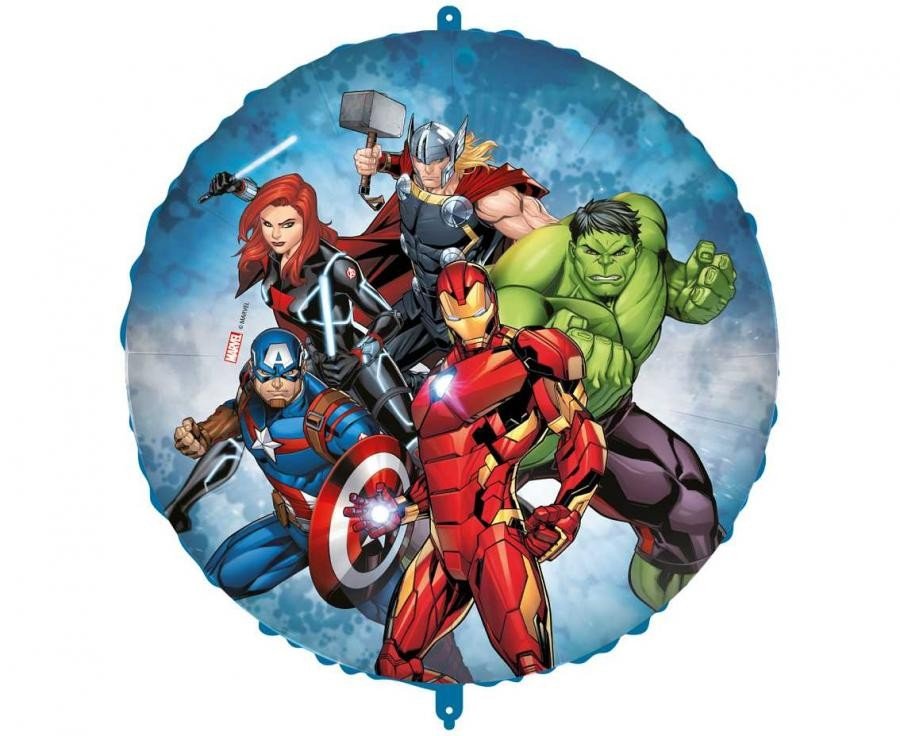 Фолиев Балон "Avengers", 46 см - Party Design