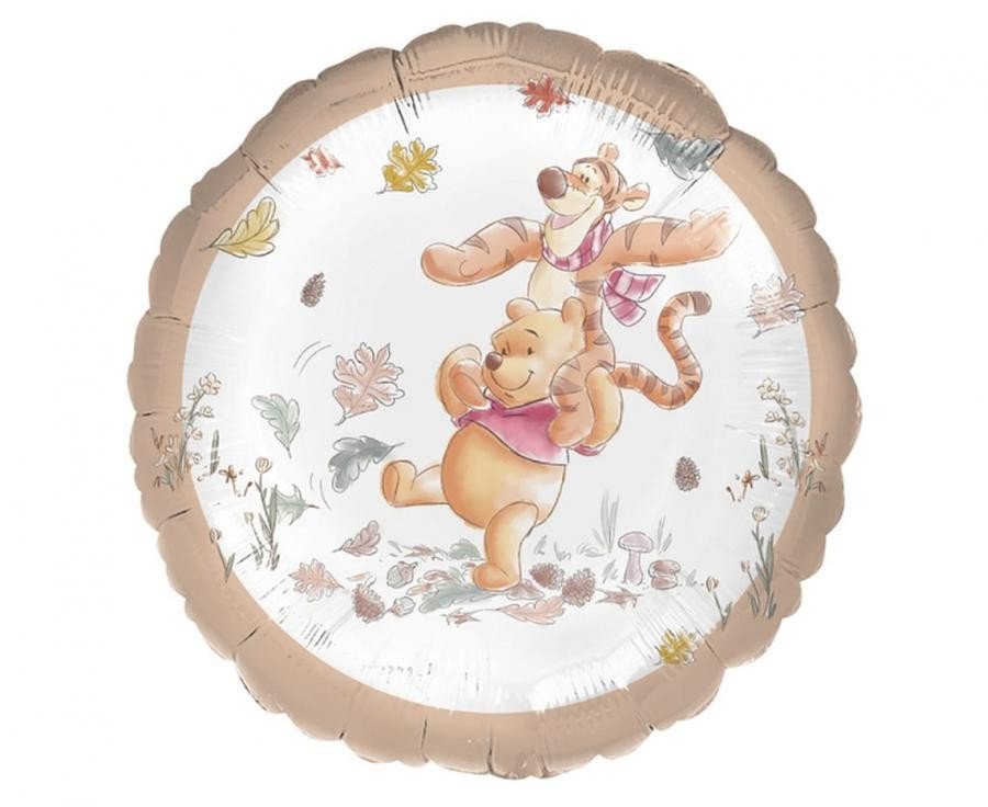 Фолиев Балон "Мечо Пух и Тигъра", 46 см - Party Design