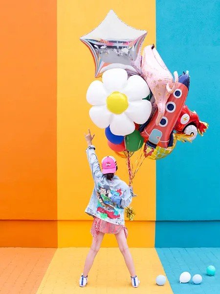 Фолиев Балон Ракета - Party Design