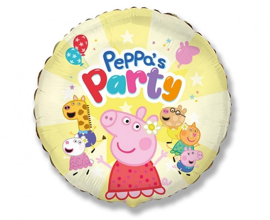 Фолиев Балон Peppa's Party - Party Design
