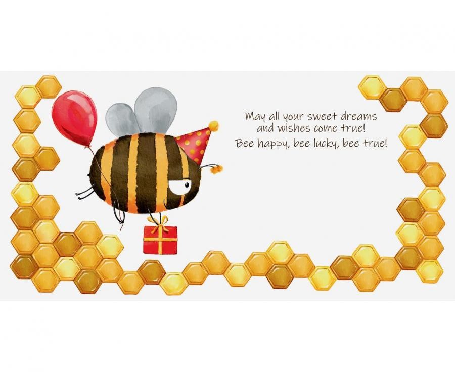 Biglietto d'auguri con Ape