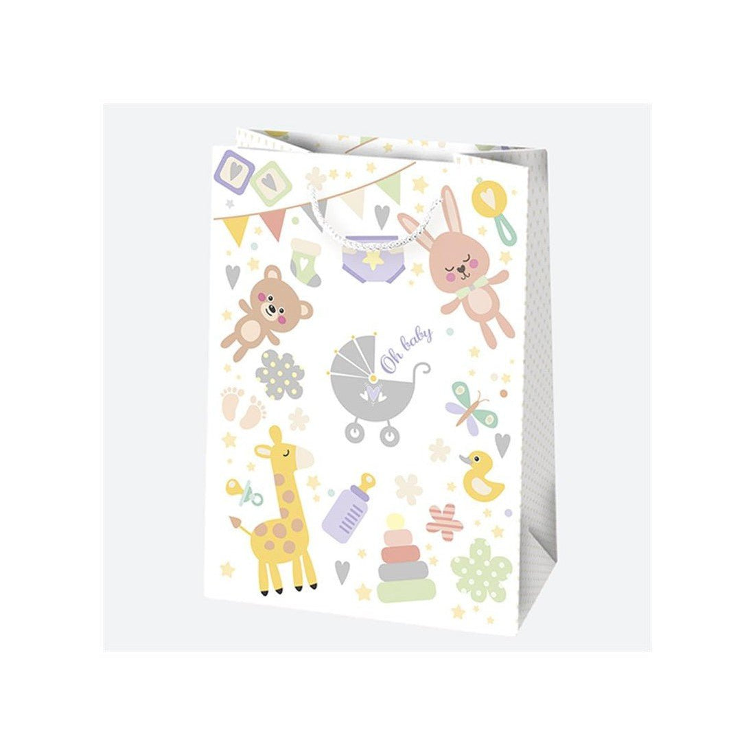 Подаръчна Торбичка 'Oh Baby' с Животни - Party Design