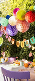 Банер "Happy Birthday" микс от цветове - Party Design