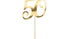 Златен Cake Topper с Цифри - Party Design