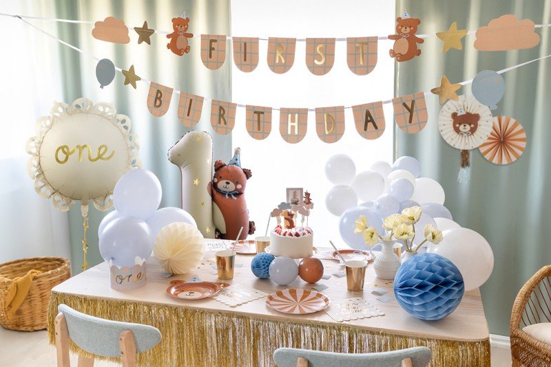 Декоративни Ветрила с Мече - Party Design