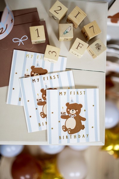 Biglietto d'auguri "Orsetto"