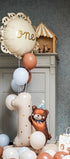 Фолиев балон „One“ с волани - Party Design