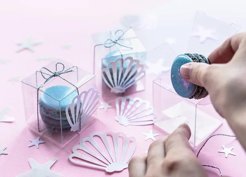 Квадратни Прозрачни Кутии - Party Design