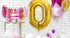 Фолиев Балон Цифра, Злато - 86см - Party Design